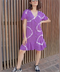 Dress Putri Lilac